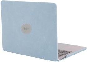 Resim McStorey MacBook Air 13 inç Kılıf - Mavi Kumaş Kaplama, Sert Kapak Koruyucu, İnce Hafif Tasarım, A1369 A1466 Uyumlu 