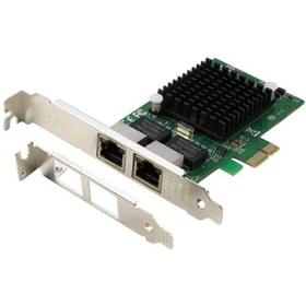 Resim pcı e dual gigabit ethernet kartı 10/100/1000 intel 82575 chipset intel 82575 pcı e dual ethernet kart