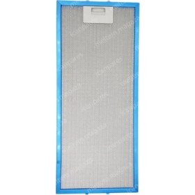 Resim Icanpares White Daisy Uyumlu En 20,5 cm Boy 48 cm - Arka Tırnak 4,5 cm Aspiratör Davlumbaz Metal Yağ Filtresi 