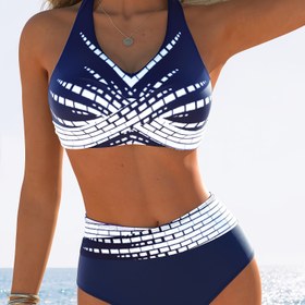 Resim Kadın Moda Bikini Takımı 