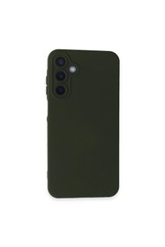 Resim artlab Art Galaxy A15 4G Kılıf Nano İçi Kadife Silikon - Koyu Yeşil Lab 