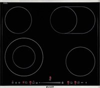 Resim Arçelik OV 647 TSI Siyah Vitroseramik Elektrikli Ankastre Ocak 