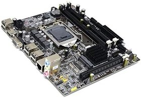 Resim Turbox WorkTeam H55M Sata DDR3 1600MHz Usb 2.0 Vga Hdmi Ses Lan 1156P 1.Gen Anakart 