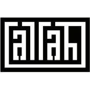 Resim Latin Harfleri Ile Allah Lafzı (Tip 1) 80X48 cm 