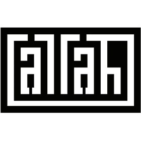 Resim Latin Harfleri Ile Allah Lafzı (Tip 1) 80X48 cm 