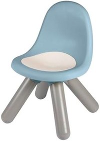 Resim Smoby Life çocuk sandalyesi, mavi, geri dönüştürülmüş malzemeden, UV ışınlarına dayanıklı, sağlam plastik, iç ve dış mekanlar için, 18 aydan itibaren 