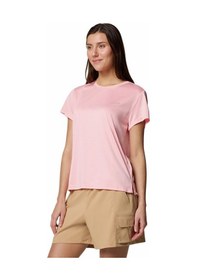 Resim Columbia Bluevista Hill Kadın Teknik Kısa Kollu T-shirt Al3349 Pembe 