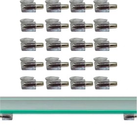 Resim Vantuzlu Metal Cam Raf Pimi 5 mm 20 Adet 