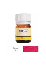Resim Artdeco Kumaş Boyası 25Ml Pembe-104 