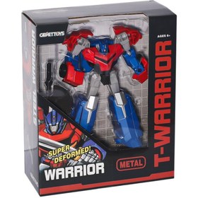 Resim Nessiworld LJ1652 Metal Gövdeli Dönüşebilen Robot -Gepettoys 