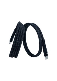 Resim Bmcc-03 Siyah Manyetik Usb-c-usb-c Kablo 2 M, 60 W Hızlı Şarj 