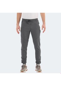 Resim Slazenger VENOM Erkek Fermuar Cepli Dar Paça Koyu Gri Eşofman Altı 