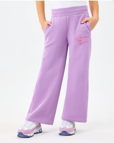Resim Skechers G Lw Fleece Sweatpant Büyük Kız Çocuk Mor Eşofman Altı Sk2520004-4009 Mor 