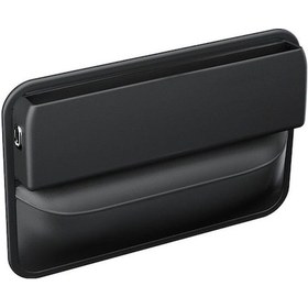 Resim Araç Orta Konsol Aralığı Depolama Kutusu, Önden Öncü Koltuk Deri Organizer, Siyah Araç İçin Çekmeceli Saklama Çantası 