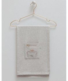 Resim Caramell Very Cool Bebek Battaniyesi 80x80 Cm Crml.bte1872 Gri 