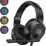 Resim Digital Computer Home Onıkuma K19 Oyun Kulaklığı Ps4 Pc Oyuncu Stereo Kulaklık, Mikrofonlu/led Işıklı (Yurt Dışından) 