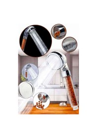 Resim Boncuklu Su Tasarruflu Kireç Önleyici Duş Başlığı 