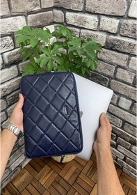 Resim Guard Lacivert Large Capitone Clutch Çanta 