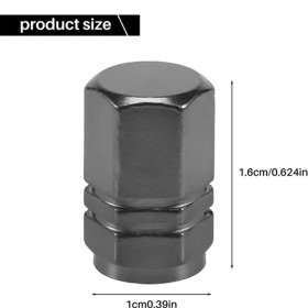 Resim Luuminaly 64 Adet Lastik Gövdesi Vana Kapakları Tekerlek Vana Kapakları Araba Toz Geçirmez Lastik Kapağı (Yurt Dışından) 