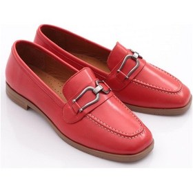 Resim Dgn 08 Kadin Demirli Küt Burun Babet 08-2109-R0766 Kırmızı 