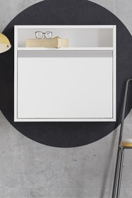 Resim Decormet Optimum Çalışma Masası Beyaz 