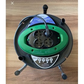 Resim Fourb Seyyar Plastik Kablo Makarası 3 x 2.5 (30 Metre) Uyumlu 