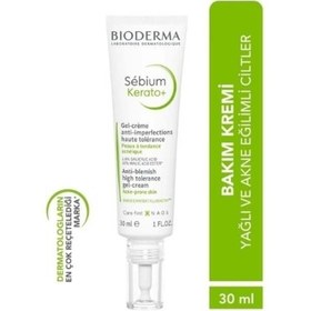 Resim Bioderma Sebium Kerato Nemlendirici Jel Krem 30ml 