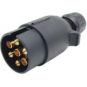 Resim Genel Markalar Universal Kamyon Karavan Römork Fişi - Kolay Kilit - 7 Pin 