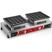 Resim KUTLU TİCARET KUTLU ÇİFTLİ KALPLİ BUBBLE WAFFLE MAKİNESİ 