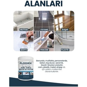 Resim Floorix Şeffaf Su Yalıtımı 1kg + 1kg 