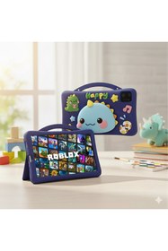 Resim NEFFO 5G Wifi Android 13 Çocuk Tableti - Ön & Arka Kameralı, Eğitim ve Oyun İçin Kılıflı Tablet 