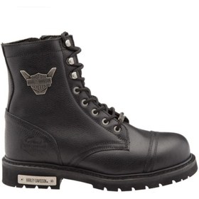 Resim Harley Davidson Lastik Tabanlı Deri Bot 