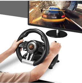 Resim Pxn V3 Pro Titreşim Oyun Ps4 Için Direksiyon Denetleyici 