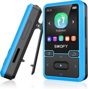 Resim SWOFY 32GB Klip MP3 Çalar Bluetooth 5.0, FM Radyolu Taşınabilir Mini, Kayıt Fonksiyonu, Adımsayar 