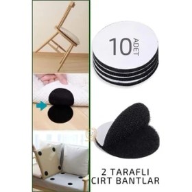 Resim Hsnet Halı Kaydırmaz Cırt Pedler Nevresim Minder Kaydırmaz 10 Adet - F966K358-U61966 