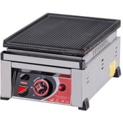 Resim Işıkgaz Silverinox Endüstriyel 30 Luk Lpg Tüplü 30 Cm Döküm Izgara 