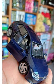 Resim OYUNCAKSAHİLİ VOLKSWAGEN YENİ GOLF 8 GTİ METAL ARABA ÇEK BIRAK ORİJİNAL KOLEKSIYON MODEL MAVİ 