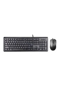 Resim A4tech Kr-9276 Kablolu Usb Q Trk Siyah Klavye - Mouse Set-211478 