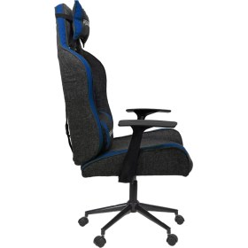 Resim Rebelx Oyuncu Koltuğu Lion Krom Ayak Mavi Renk 