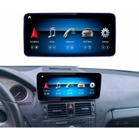 Resim demirusta Benz C-class W204 2007-10 Navigasyon Dvd Usb Wifi Carplay Kamera 