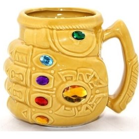 Resim Porselen Thanos Eli Kupa Bardak 