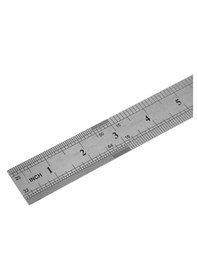 Resim Paslanmaz Çelik Cetvel Ön Yüzü Cm / Arka Yüzü İnch 100cm 100 M 