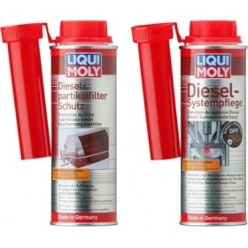 Resim Liqui Moly Dizel Partikül Filtre Dpf Koruyucu+Common Rail Dizel Sistem Temizleyici 