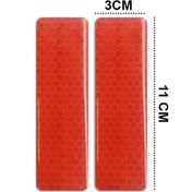 Resim Uyarıcı Reflektif Ikaz Sticker 2'Li 