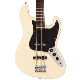 Resim Vintage V49 Coaster 4 Telli Bas Gitar - Vintage White 