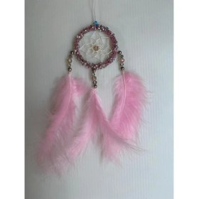 Resim Araç Balkon Aksesuar El Yapımı Pembe Bebek Odası, Kapı Süsü, Araba Dikiz Aynası 20 