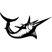 Resim Kılıç Balığı 60X30 cm 