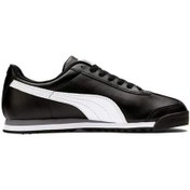Resim Puma Roma Basic Erkek Spor Ayakkabı 353572-11 Black-white-silver 