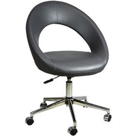 Resim Mobilyakeyfi Bürocci Miranda Metal Ayaklı Çalışma Koltuğu-Gri-2222K0125 