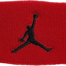 Resim Nike Jordan Jumpman Headband Gym Unisex Kırmızı Saç Bandı 